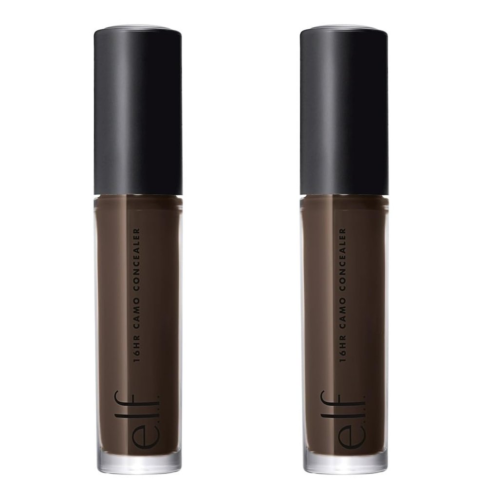 ELF Pack of 2 E.l.f. 16HR Camo Concealer, Rich Ebony 85858