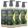 Dove Men+ Care 2-in-1 Shampoo & Conditioner, Avocado & Tea Tree, Strengthening  Mens Shampoo & Conditioner, Sulfate-Free, with Vitamin E, Zinc & Copper for Strong, Healthy Hair, 17.5 Oz (Pack of 4) view 1