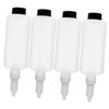 Amosfun 4pcs Wall Mount Soap Dispenser Replacement Bottle Pump Bottle for Shower Easy Install Accessory view 1