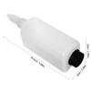 Amosfun 4pcs Wall Mount Soap Dispenser Replacement Bottle Pump Bottle for Shower Easy Install Accessory view 4