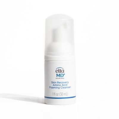 EltaMD Skin Recovery Amino Acid Foaming Facial Cleanser, Gentle Face Cleanser for Sensitive Skin, 1.0 Fl Oz