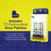 BioSwiss Psychedelic Pimple Patches, Hydrocolloid Acne Patch for Zits and Blemishes, Face and Skin Stickers, 72 Count view 2