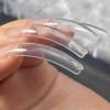 Fantasy Cre8tion C Curve Clear Nail Tips 550pcs Box, nail art creation and designs view 4