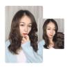 Long Wave Hair Extension Human Hair Fluffy Natural for Woman for Hair Loss (Natural brown,three clips 30cm) view 2