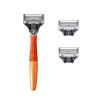 Harry's Men's Shaving Bundle - Razor with 3 Refills, Shaving Cream 2 Pack (6 oz) view 2