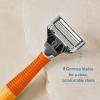 Harry's Men's Shaving Bundle - Razor with 3 Refills, Shaving Cream 2 Pack (6 oz) view 4