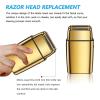 2025 Upgrade Gold Double Foil Replacement Includes 2 Cutters for #FXRF2G All Double Foil FX Shavers Including FX3 Shaver view 4