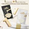 1LB Pearl-White Wax Beads + 1LB Cream Wax Beads view 1