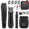 Lanumi Beard Trimmer Body Hair Trimmer Set 4 in 1 Rechargeable Ear& Nose Trimmer Electric Shaver Groomer Intimate Hair Trimmer, Gifts for Him view 1