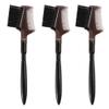 NinthAvenue Basics Eyebrow Brush, Double-sided Eyelash Brush Eyebrow Brush, Makeup Brush Makeup Tool Cosmetic Tools Eyebrow Comb for Women(3Pcs,Black) view 1
