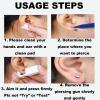 Ear Piercing Kit - 2 Pcs Self Disposable Ear Piercing Gun Built-in Earring Stud Low Pain at Home Piercer Kit Tool Easy Use for Salon 3mm (Gold Ball) view 3