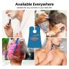 Custom Beard Bib Hair Catcher - Design with Picture Text, Personalized Beard Apron for Shaving & Hair Clippings, 2 Suction Cups view 4