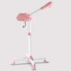 Face Steamer on Wheel Professional Ozone Face Steamer for Deep Facial Cleansing Pink view 1