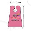 Custom Shaving Bib for Men Personalized Trimming Bib Catcher with Photo Text - 2 Suction Cups, for Father, Husband or Male Friend view 3