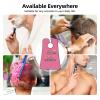 Custom Shaving Bib for Men Personalized Trimming Bib Catcher with Photo Text - 2 Suction Cups, for Father, Husband or Male Friend view 4