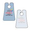 Custom Shaving Bib for Men Personalized Trimming Bib Catcher with Photo Text - 2 Suction Cups, for Father, Husband or Male Friend view 2