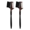 Eyebrow Brush, Double-sided Eyelash Brush Eyebrow Brush, Makeup Brush Makeup Tool Cosmetic Tools Eyebrow Comb for Women(2Pcs,Black) view 1