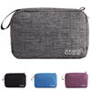KICPUK Hanging Toiletry Bag Wash Bag Makeup Cosmetic Organizer for Women or Man,Foldable Compact Size,Super Durable Fabric Hanging Toiletry Bag (Grey) view 1