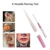 JoystyKare Piercing Needles Kit, Painless Earlobe Piercing Needles, Sterile, Box of 20pcs, Painless Piercing Tool for Ear, Nose, Navel, Belly, Nipple, Tongue, Lip Piercing,Puncture Exercise Tool (16G) view 2