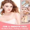 Facial Hair Remover and Eyebrow Trimmer - 2 in 1 Facial Hair Removal Epilators for Women - Rechargeable Travel Face Hair Razor Bikini Shaver for Face Peach Fuzz Lips Chin Armpit Body (White) view 4
