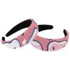 2 Pcs Wide Padded Headband Velvet Headbands Puffy Thick Hairbands Soft Hair bands for Women Girls Hair Accessories for Teen Girls,Teeth Pattern view 1
