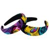 IROLSKDNFH 2 Pack Padded Headbands Velvet Headband for Women, Thick Headbands Wide Hair Bands Non Slip Head Bands for Girl, Racing Cars Graffiti Art view 1
