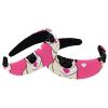 2 Pcs Wide Padded Headband Velvet Headbands Puffy Thick Hairbands Soft Hair bands for Women Girls Hair Accessories for Teen Girls,Pug Dogs view 1