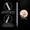 DJCIW 18G Body Piercing Needles, 10pcs Stainless Steel Needles for Ear, Nose, Navel, Nipple, Lip Piercings - Includes Seven Sizes - Trusted by Professional Piercers view 4