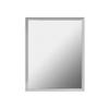 24"  30" Aluminum Wall Mirror view 2