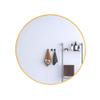 24" Wall Round Circle Mirror Bathroom Make Up Vanity Mirror Golden view 1