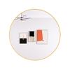 24" Wall Round Circle Mirror Bathroom Make Up Vanity Mirror Golden view 2