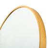 24" Wall Round Circle Mirror Bathroom Make Up Vanity Mirror Golden view 4