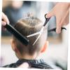 FRCOLOR 12pcs Hair Cutting Scissors Professional Barber Shears for Adults and Boys and Girls Includes Straight and Thinning Scissors for Home and Salon Use view 2