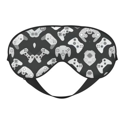 SSIMOO Game Controller Sleep Mask-Adjustable,Breathable,Fashionable Eye Mask for A Comfortable Sleep Experience, Black