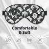 SSIMOO Game Controller Sleep Mask-Adjustable,Breathable,Fashionable Eye Mask for A Comfortable Sleep Experience, Black view 3