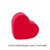 10PCS Heart Makeup Sponge Wet Dry Powder Puff Red Sponge Makeup Pads Blender Sponge Replacement Liquid Foundation Applicator view 2