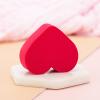 10PCS Heart Makeup Sponge Wet Dry Powder Puff Red Sponge Makeup Pads Blender Sponge Replacement Liquid Foundation Applicator view 4