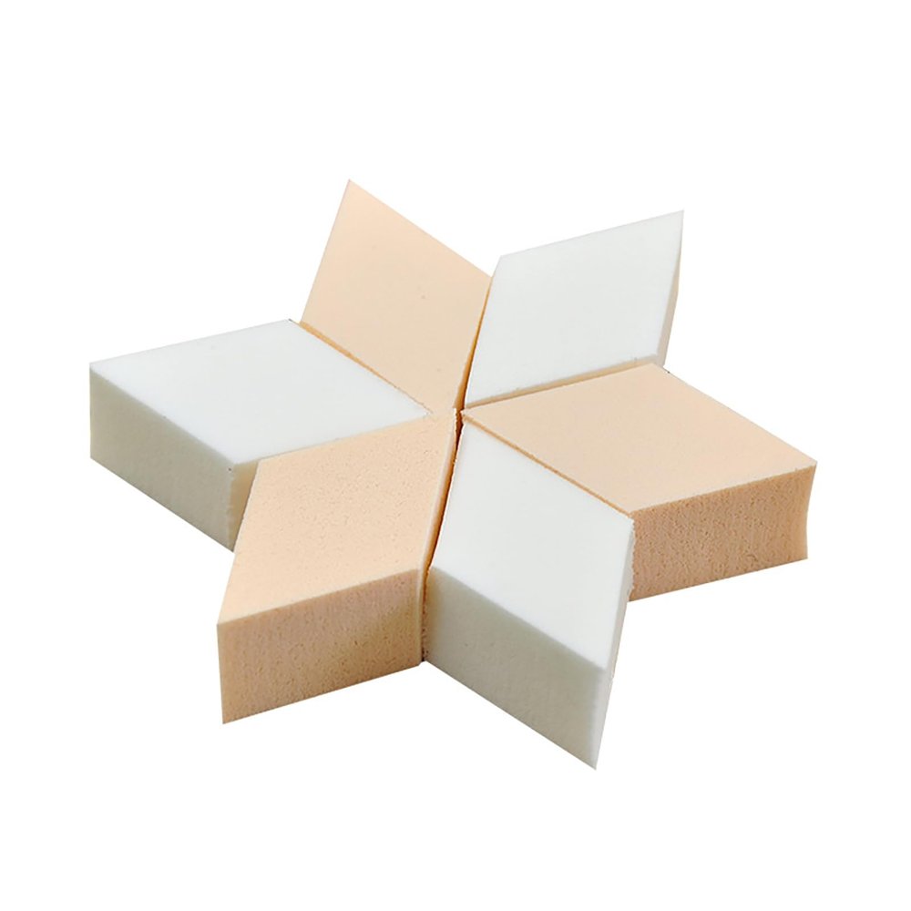 10PCS Triangle Makeup Sponges Mini Applicator Wedges Makeup Foam Makeup Pads Cushion Puff Powder Sponge Applicators Blending