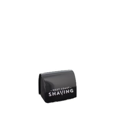 West Coast Shaving Black Disposable Razor Blade Bank Case