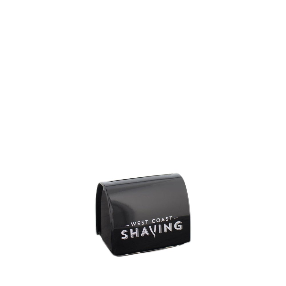 West Coast Shaving Black Disposable Razor Blade Bank Case