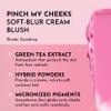 LAWLESS Pinch My Cheeks Soft-Blur Cream Blush - Gumdrop - Premium Blush with Natural Ingredients to Re-Energize and Protect the Skin While Imparting a Soft, Cloudy Finish - 0.18 oz view 2