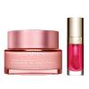 Clarins Multi-Active Day Face Moisturizer and Lip Oil Bundle | Anti Aging Face Cream with Niacinamide | Sheer, High Shine Finish Lip Oil Visibly Plumps | All Skin Types view 1