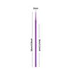 600PCS Microswabs for Eyelash ExtensionsMicro Applicators Brush for Cleaning and Applying Make-up Purple (Head Diameter: 2.0mm) view 3