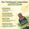 Batana Oil for Hair Growth Organics Pure Batana Hair Oil 100% Natural Batana Oil Nourishes Damaged Hair Natural Hair Growth Oil and Conditioner Batana Hair Oil 2.02 Fl Oz view 2