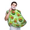 OXJOIIS cute funny green animals avocado Beard Bib Apron Beard Hair Clippings Catcher for Shaving and Trimming Grooming Gifts for Men view 1