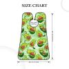 OXJOIIS cute funny green animals avocado Beard Bib Apron Beard Hair Clippings Catcher for Shaving and Trimming Grooming Gifts for Men view 4