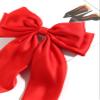 SUSULU Large Hair Bow Clips for Women Red Royal Blue Hair Bows Slides for Girls Satin Hair Barrettes with Long Ribbon Tail,Wedding Birthday Hair Accessories Pack of 2 view 3