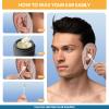 SUERBEATY Ear Nose Wax Kit Men, Nose Hair Waxing Kit for Men, Ear Hair Removal Wax 100g, 20 Pcs Nose Applicator, 15-20 Times, Usb Rapid Heating, Constant Temperature, Painless, Black view 4