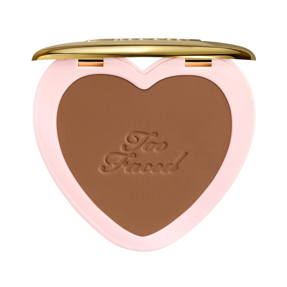 Too Faced Born This Way Soft Blur Flexible Finish Setting Powder | Blurring, Silky Smooth Pressed Powder Formula + Soft Focus Finish, Non-Comedogenic, 0.16 Ounce, Deep