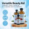 NinthAvenue Basics Natures Aura Organic Castor Oil + Castor Pack Kit | Glass (16.9 Oz) | Cold Pressed, Hexane Free, USDA Approved W/Free Mascara Wands (16.9 oz Castor Pack Kit) view 3